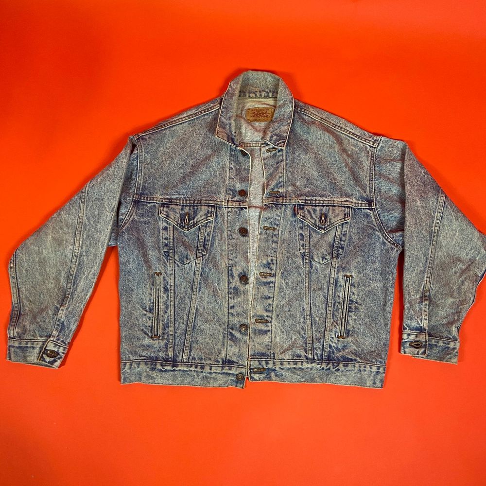 Vintage Levi's Acid Wash Denim Jacket